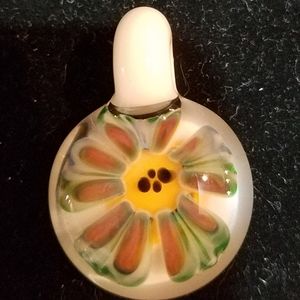 Glass flower Pendant
